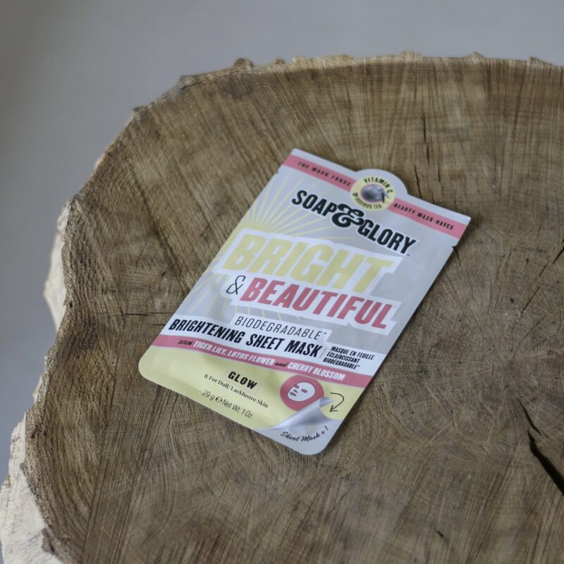 Тканинна маска Soap and Glory Bright and Beautiful Radiance-Boosting