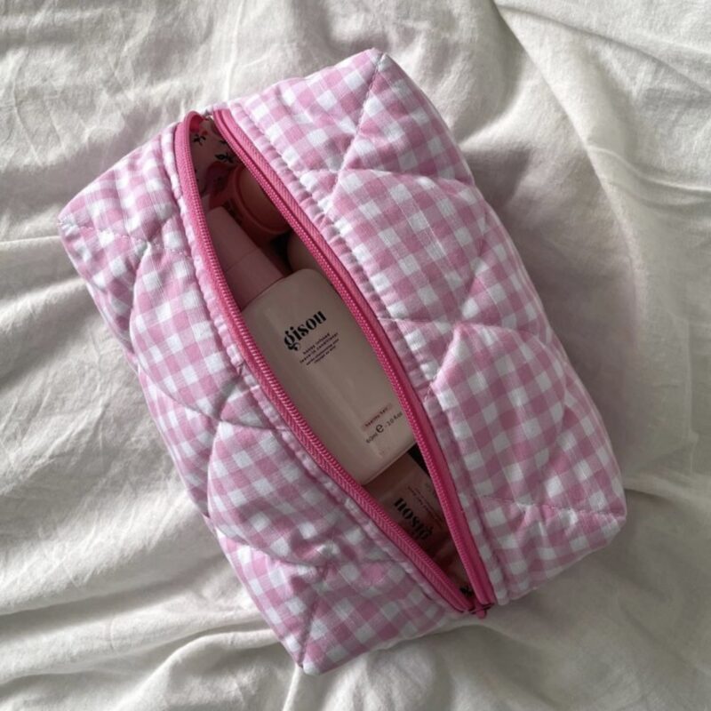 Косметичка тканинна Cutie Pink Cell міні
