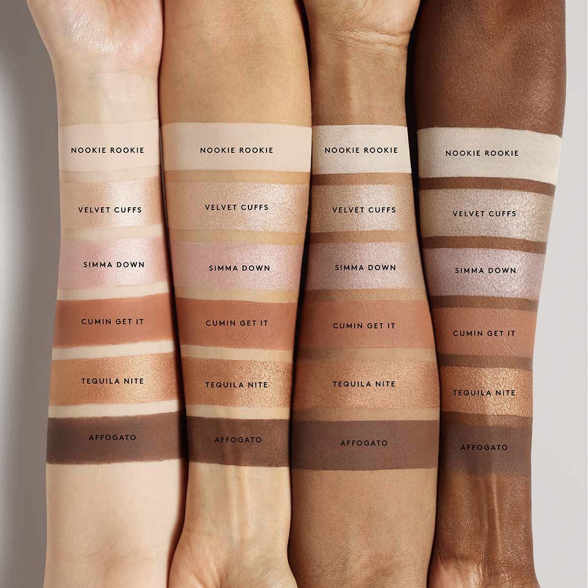 Палетка тіней для повік Fenty Beauty Snap Shadows Mix & Match True Neutrals